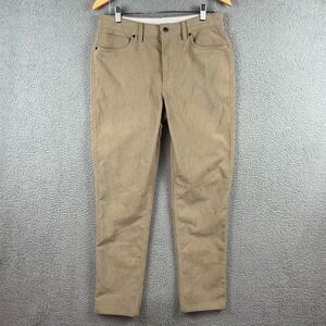 Ministry of Supply Kinetic Corduroy Pants Stretchy Durable Outdoor Mens 32 Sand